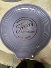 Fiesta EXTRA LARGE SPOON REST - LAVENDER - 7" hard to find - 90th ANNIVERSARY
