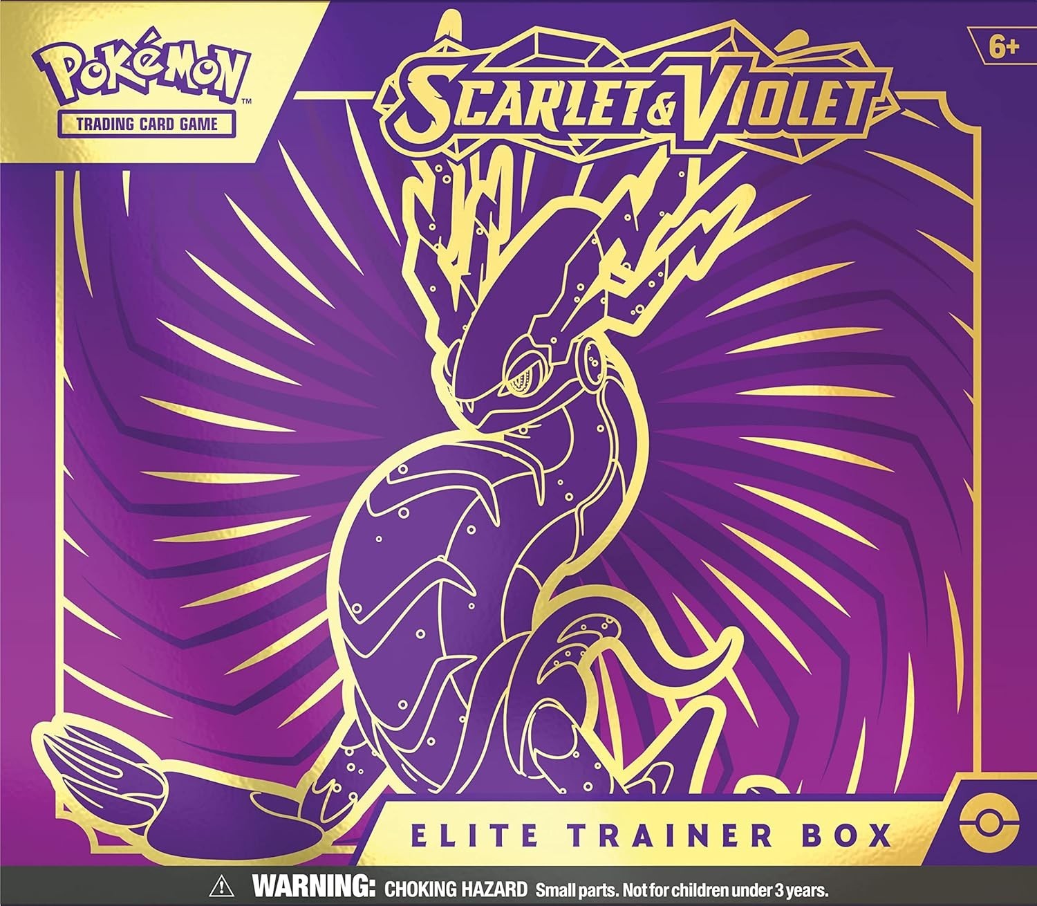 miraidon booster box Pokemon Elite Trainer Box Scarlet Violet Miraidon Purple 9 Boosters