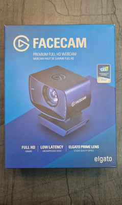 Elgato Facecam Full HD 1080p60 Webcam   Top Zustand | Streaming Cam | OVP