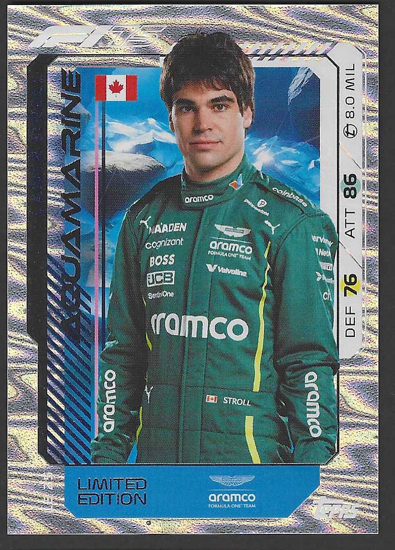 2025 Topps Turbo Attax #LE25 Lance Stroll Limited Edition