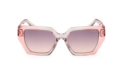 Guess GU7896 74Z Pink Cat Eye Plastic Sunglasses Frame 53-16-140