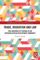 Trade, Migration And Law Victor T. Amadi Taschenbuch Einband - Flex.(Paperback)