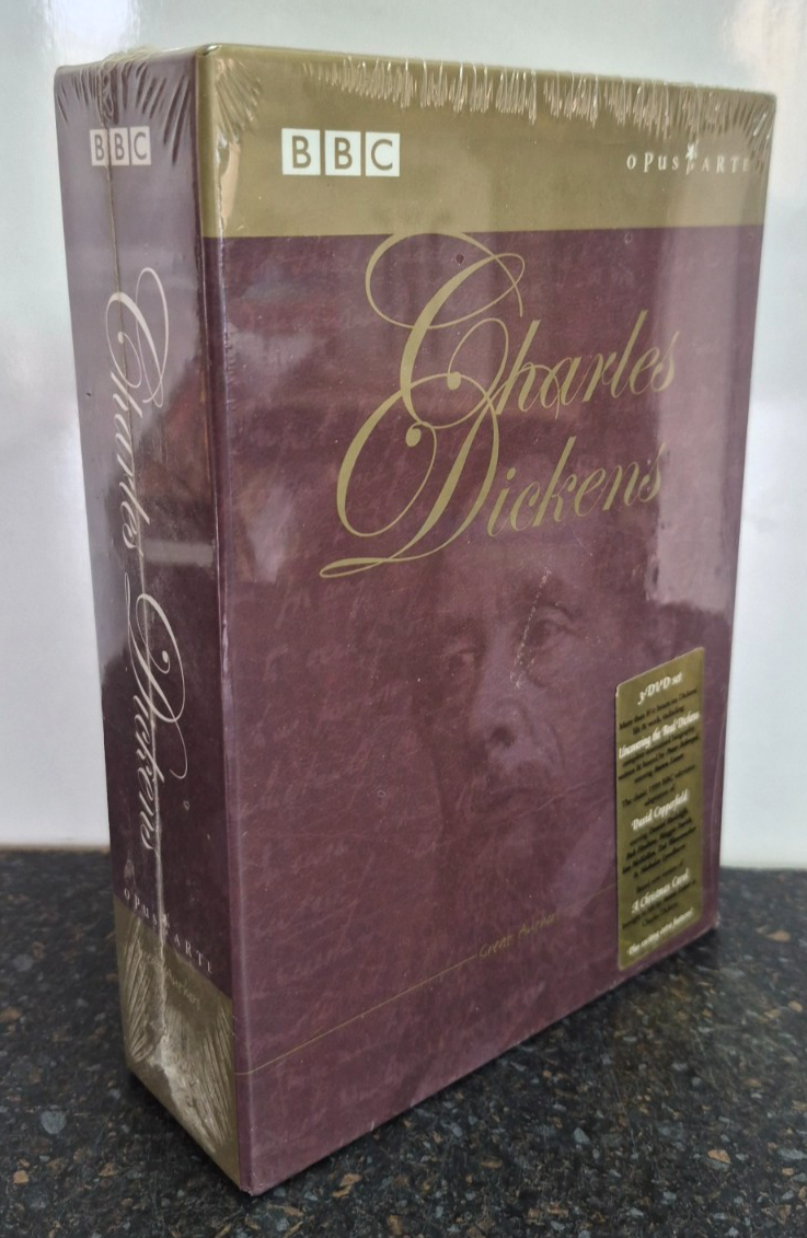 Charles Dickens - Great Authors 3 DVD Boxset Collection Opus Arte BBC New Sealed