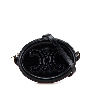 Celine Small Calfskin Cuir Triomphe Oval Crossbody | Echtheitsgeprüft