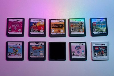 9 Game Nintendo DS 3DS Lot - Yoshi's Island LEGO Deer Drive