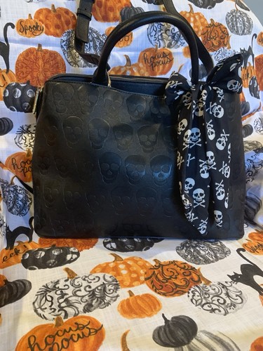 Betsey Johnson Skull Embossed Skulltastic Women's Bag