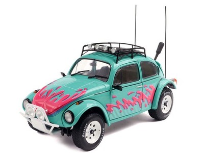 1976 VOLKSWAGEN BEETLE BAJA MIAMI GREEN 1/18 DIECAST MODEL BY