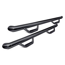 For Dodge Ram 1500 1998-2001 N-fab D9773qc 3 Cab Length Black Round Nerf Steps For Dodge Ram 1500 1998-2001 N-fab D9773qc 3 Cab Length Black Round Nerf Steps