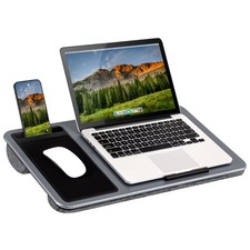LapGear - Home Office Lap Desk for Left-Handed Fits up to 15.6" Laptop - Si...