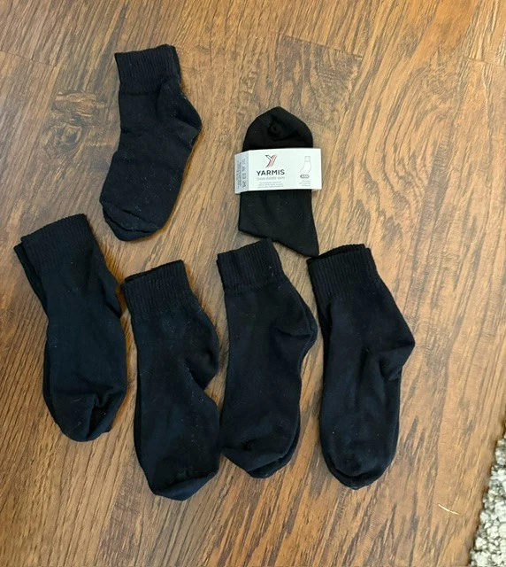 YARMIS UNISEX DIABETIC ANKLE SOCKS 6 PAIR