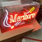 Marlboro Cigarettes Philip Morris Vintage Everbrite Neon Light Sign NEW (shsw2)