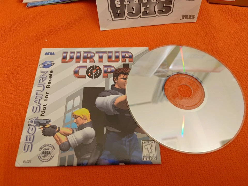 Sega Saturn 3 Game Pack: Virtua Cop, Virtua Fighter 2, Daytona USA  - Image 4 of 4