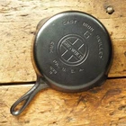 New ListingVintage GRISWOLD Cast Iron SKILLET Frying Pan # 6 LARGE BLOCK LOGO - Ironspoon