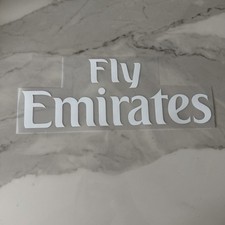 Parche insignia patrocinador FLY EMIRATES AC 2010-20 Milan Real Madrid PSG repuesto