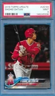 2018 TOPPS UPDATE SHOHEI OHTANI #US189 ROOKIE RC PSA 9 MINT DODGERS