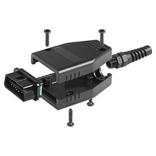 Auto Car OBD2 16 Pin Connector, Universal OBDII 16 Pin Male Connector Adapter, D
