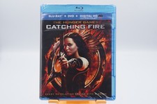 The Hunger Games: Catching Fire (Blu-ray/DVD/Digital, 2014, 2-Disc Set) NEW