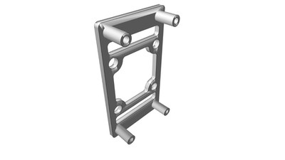 Lüfterhalter 40mm für EKWB Vertical Uni Bracket DDC SPC Pumpe 3D gedruckt
