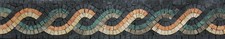 Classic Ropes Twists Eternal Marble Mosaic