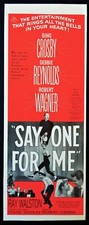 Say One for Me movie ad Debbie Reynolds Bing Crosby vtg 1959 advertisement 