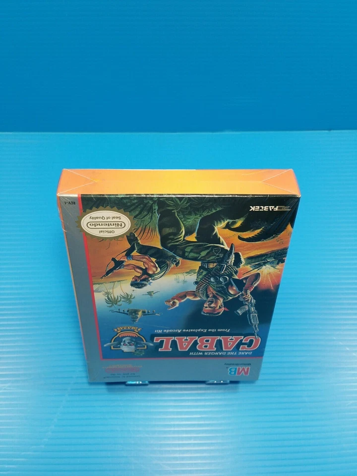 Brand new, Factory Sealed Nintendo NES Cabal game. H-Seam ,Hanger tag! - Image 4 of 4
