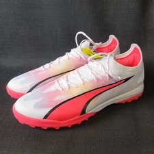 Sz US 12.5 Men’s Puma Ultra Ultimate Cage 107502-01 Futsal Shoes Soccer Football