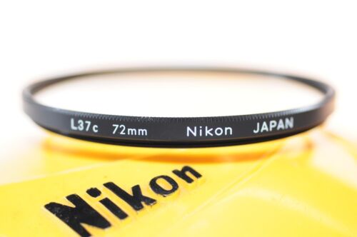 Filtre revêtu UV Nikon 72 mm L37c pour objectif VR Nikkor Z 24-70 mm f/4 AF-S 18-200 mm - Photo 1 sur 5