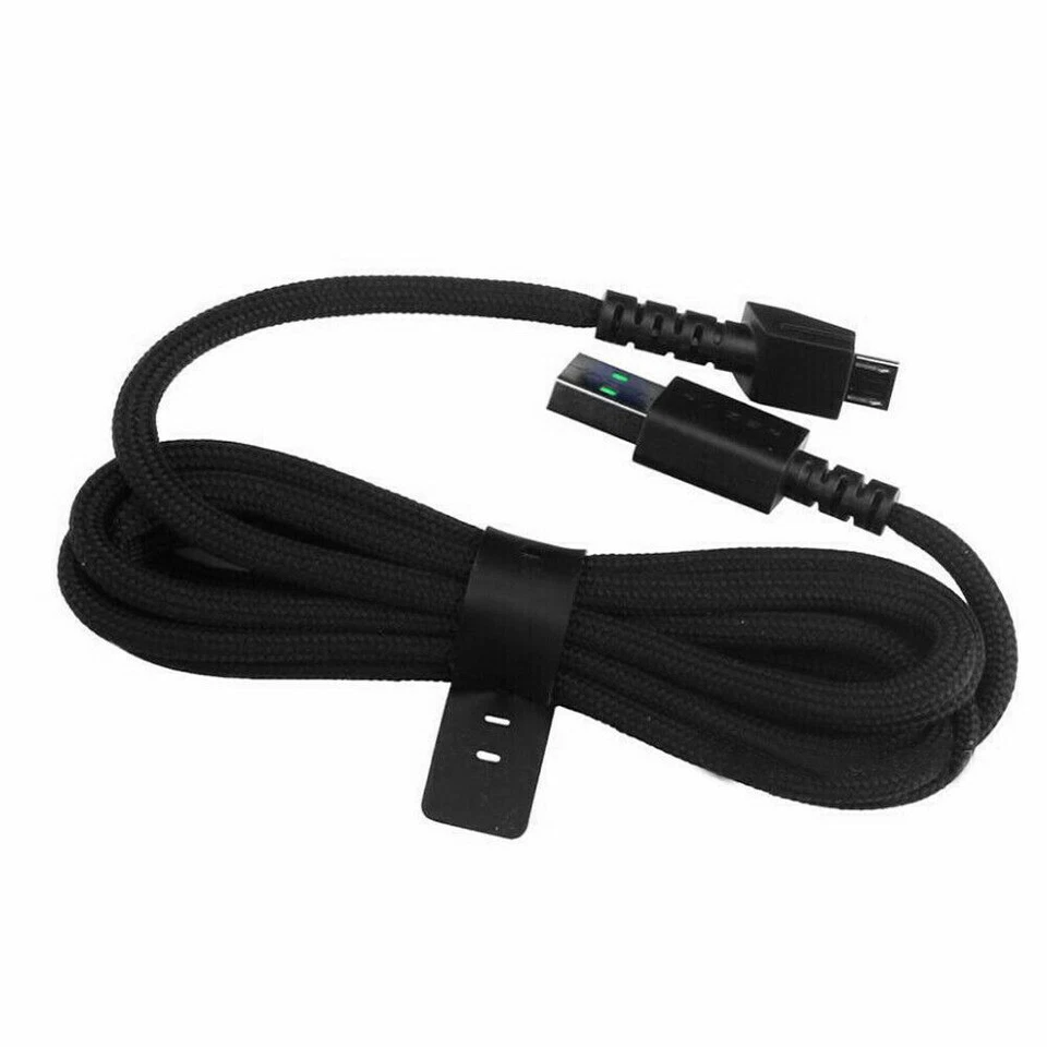 For Razer Mamba Micro USB-A to Micro-USB Cable Braided for Mamba Mouse lpkk - Image 2 of 4