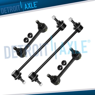 Front and Rear Sway Bar End Links Kit fit for 2010 - 2013 Frord Transit Connect