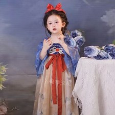 Chinese girl Dress Princess Hanfu Ancient Costume Cosplay Dance Outfit