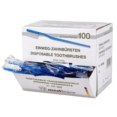 Einmal-Zahnbürsten | Einweg-Zahnbürsten | 100 Stk