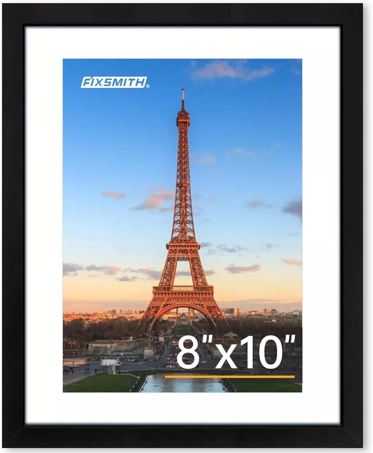 8x10 Picture Frame 1 Pack, Photo Frame with HD Plexiglass, Display Pictures