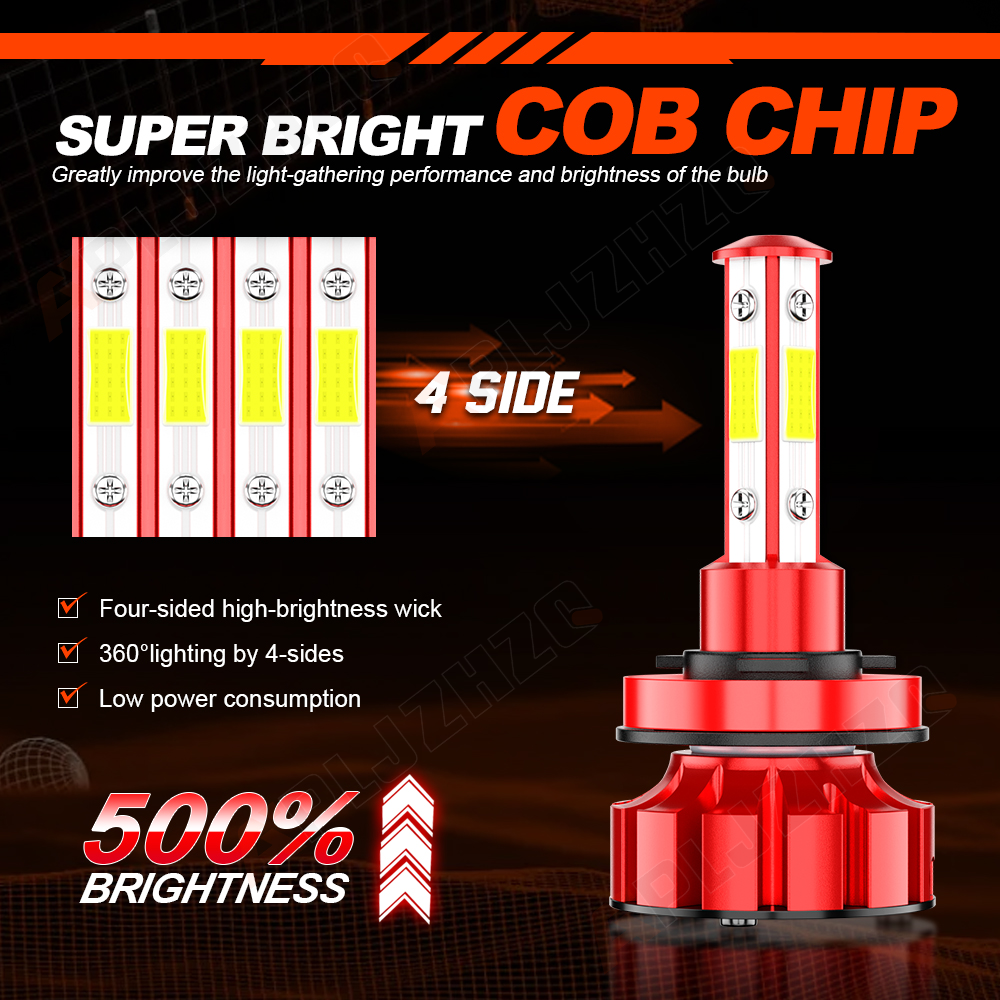 For Volvo VNL VNM 20042015 Combo LED Headlight High/Low Beam + Fog Light Bulbs eBay