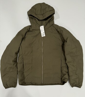 Uniqlo PUFFTECH Parka (Warm Padded) Jacket Large Olive