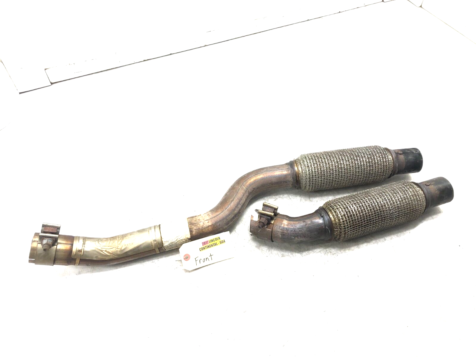 2017-2020 LINCOLN CONTINENTAL 2.7L EXHAUST FLEX PIPE OEM