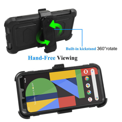 For Google Pixel 4 / Pixel 4XL Case Built in Holster Kickstand