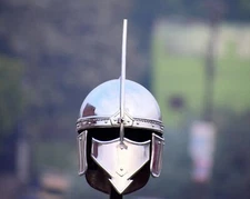 Medieval Knight Armor Closed Helmet Halloween Costume Replica Halloween Gift