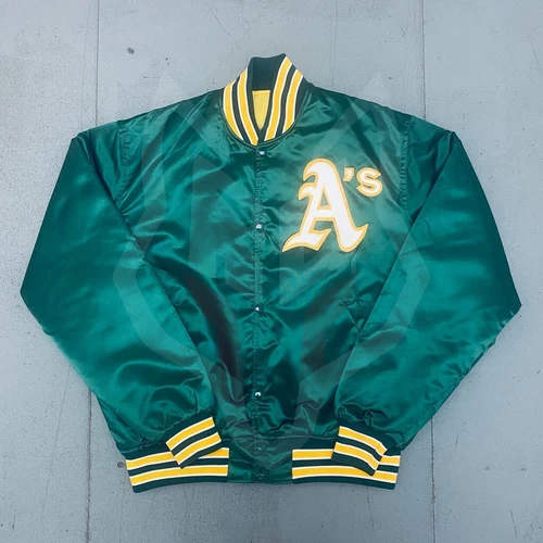 Oakland Athletics Jacket MLB Vintage Athletics Jacket Bomber Baseball Jacket - product listing photo