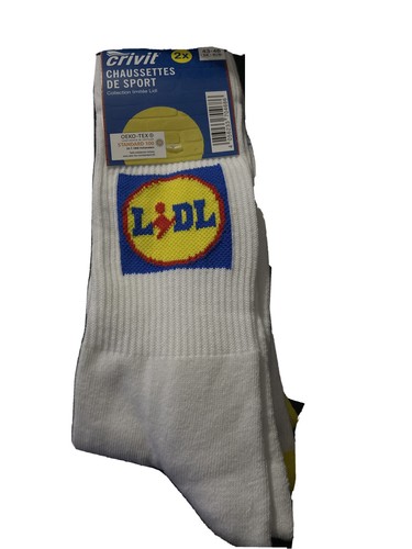 Rare Chaussettes #LidlFan Chaussette LiDL FAN 35-38 édition limitée