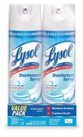 Lysol Disinfectant Spray Crisp Linen 19 Oz Pack Of 2 Pack1 Free Shippng Lysol Disinfectant Spray Crisp Linen 19 Oz Pack Of 2 Pack1 Free Shippng