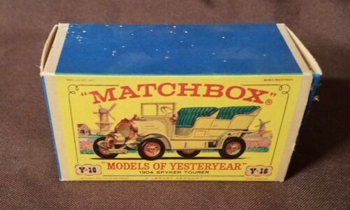 Modelli Matchbox Del Passato Y-16 1904 Spyker Tourer Eccellente - Foto 2 di 12