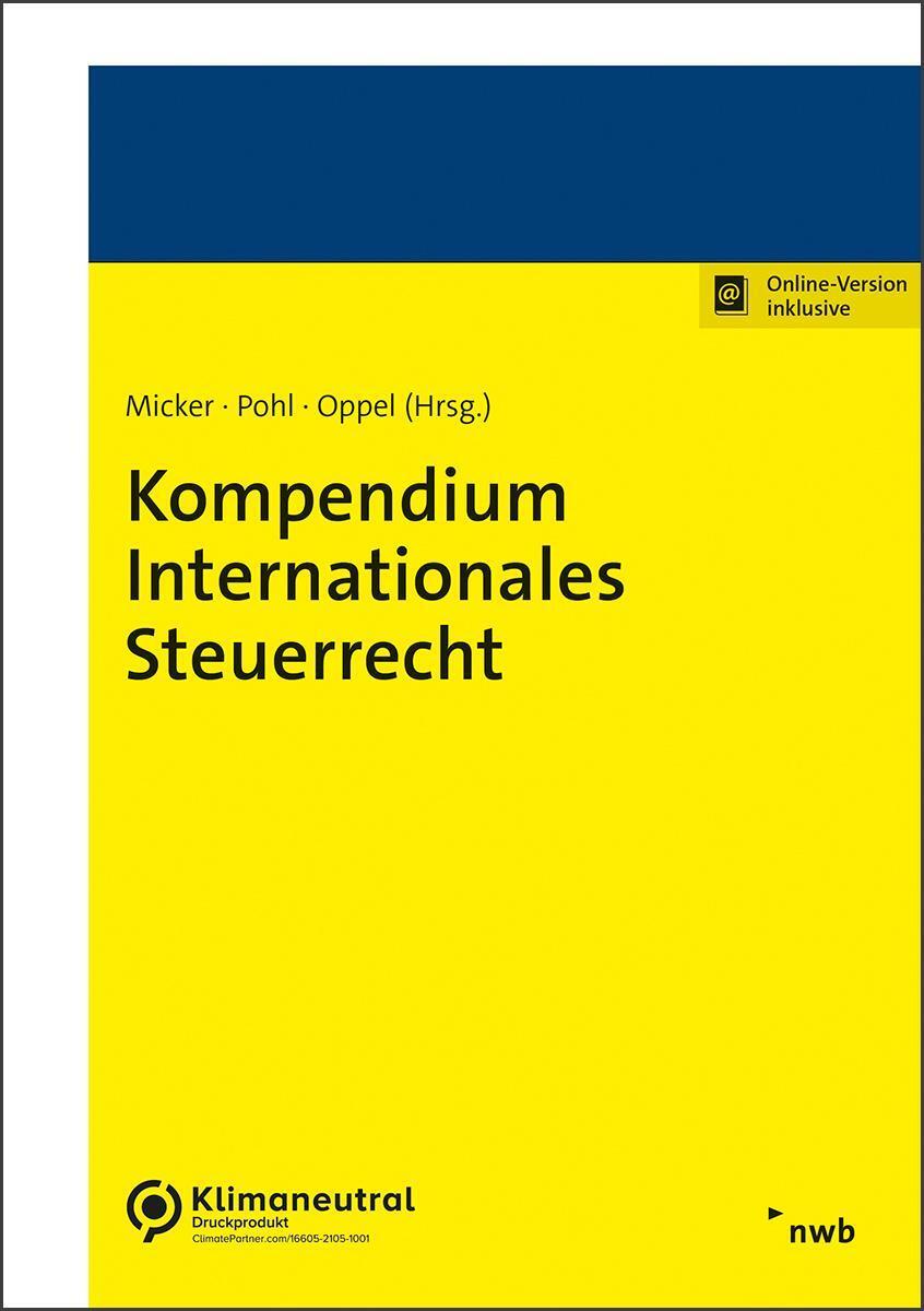 Kompendium Internationales Steuerrecht Lars Micker