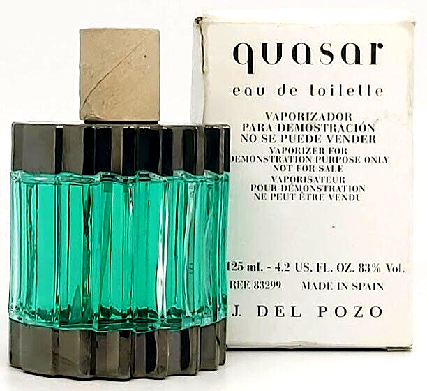 ❤️ QUASAR, J.DEL POZO,EAU DETOILETTE,4.2 oz125ml,DISCONTINUED