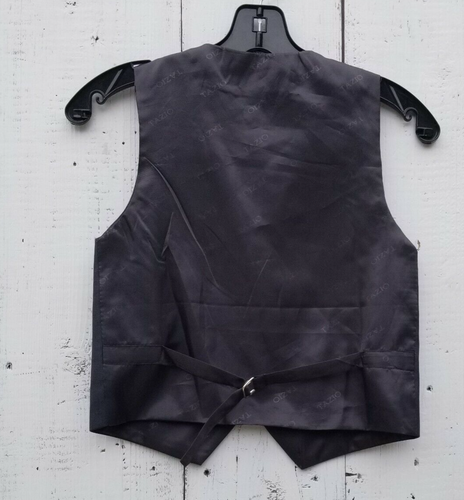 Tazio 2 pc Jacket Blazer and Vest CHARCOAL GRAY Boys Size 7 NEW - Picture 8 of 8