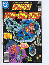 Superboy and the Legion of Super-Heroes 254 DC 1979 A Madman Shall Lead Them