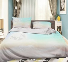 3D Fresh Rainbow Simple Quilt Cover Set Duvet Cover Bedding Pillowcases
