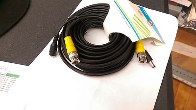Philmore LKG, 42-2025, CCTV Power/Video Cable 25Ft, Brand New!