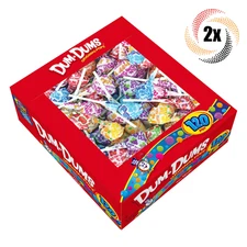 2x Boxes Dum Dums Original Assorted Flavor Lollipop Candy | 120 Pops | 20oz