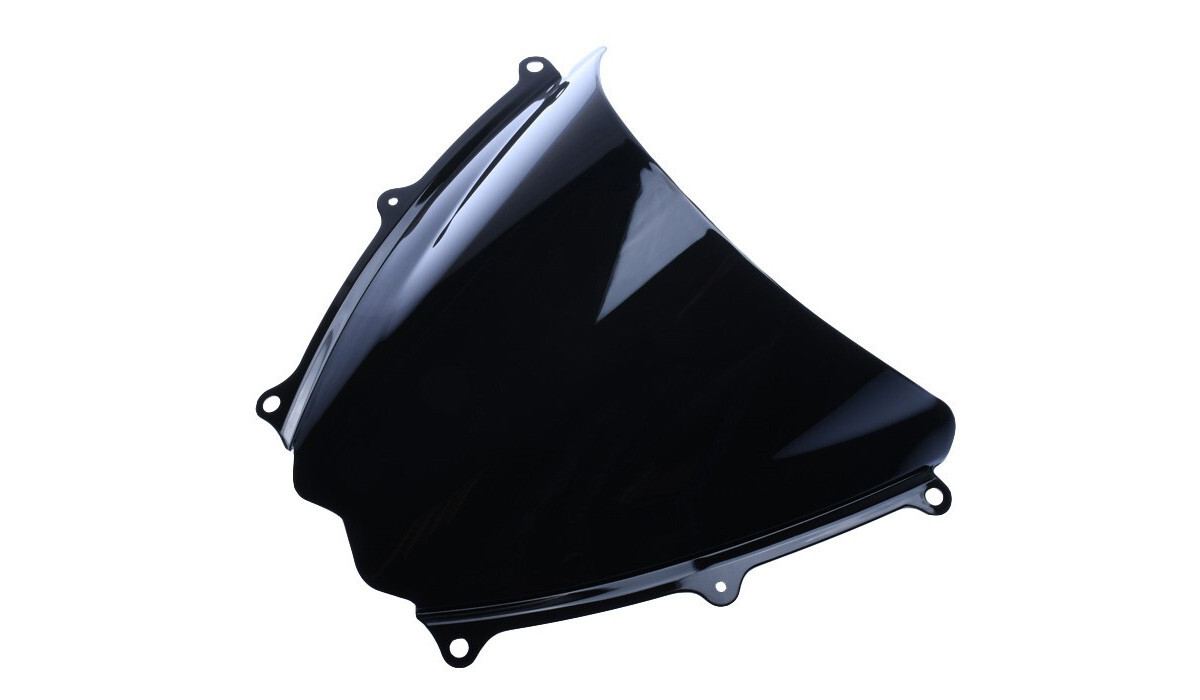 Bulle Noire SUZUKI GSXR 1000 Anti Turbulence Saute Vent Double Courbure