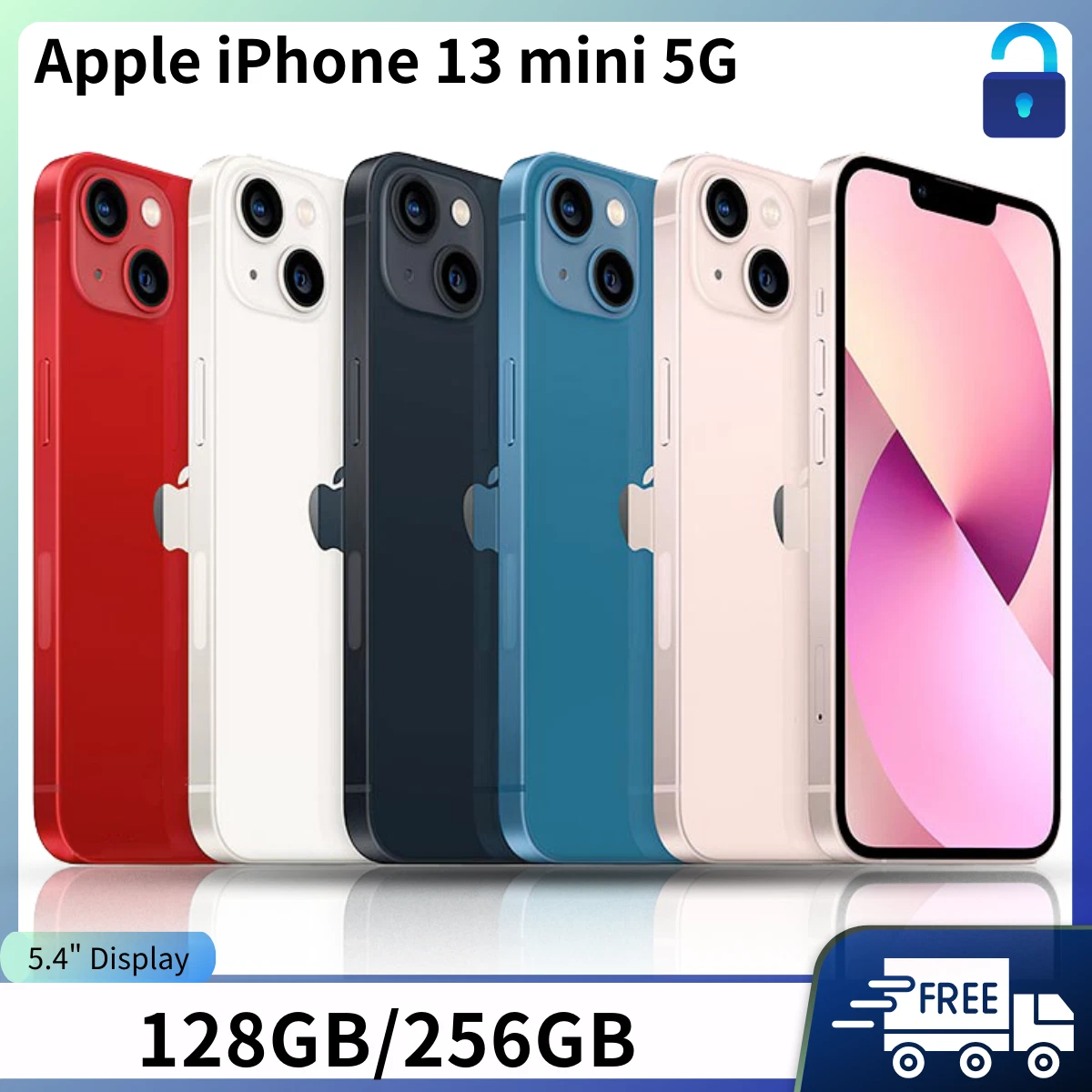 Nuevo Apple iPhone 13 mini 5G 128GB/256GB Desbloqueado Sellado Smartphone